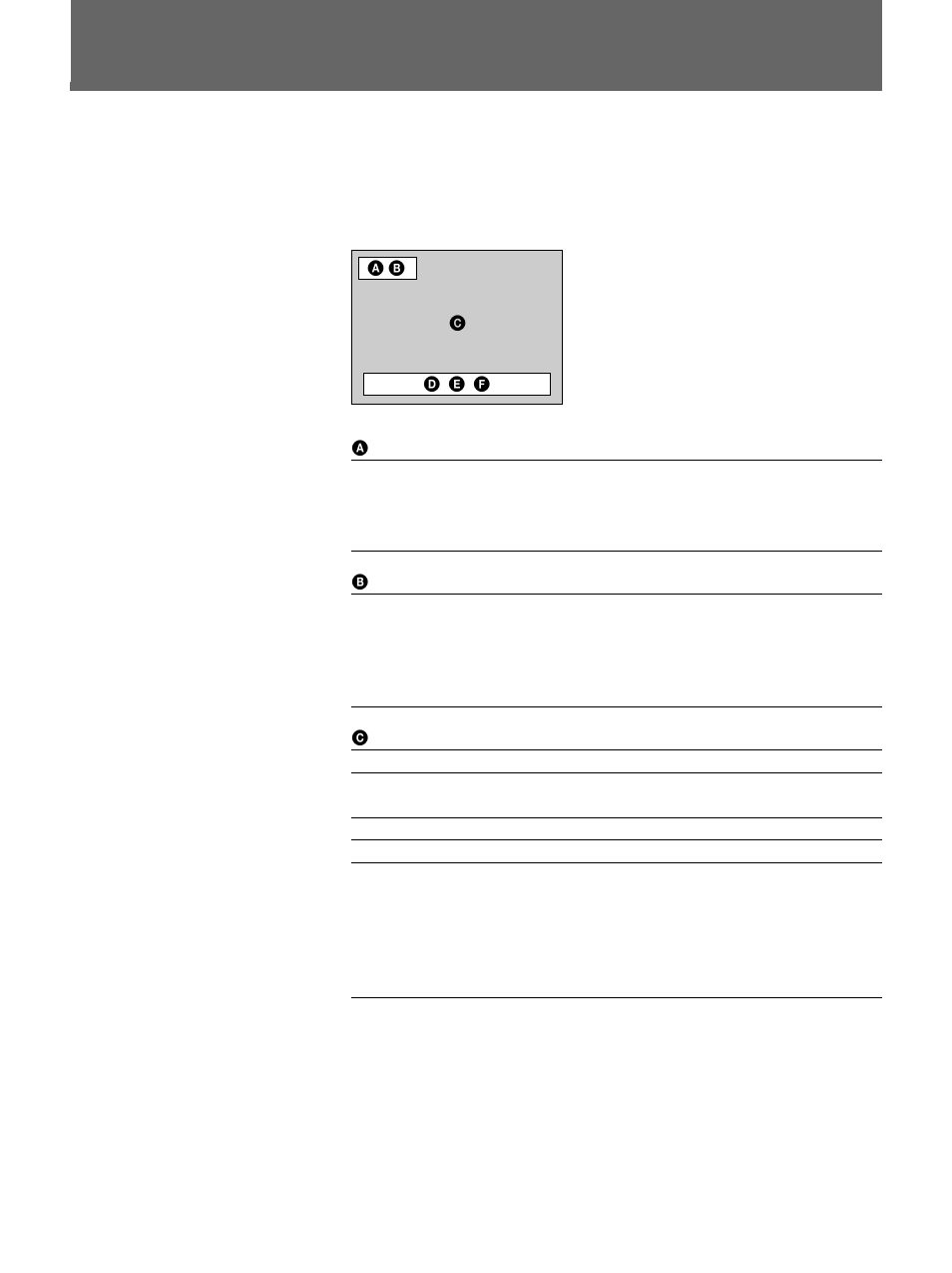 List of the messages | Sony VPH-V20M User Manual | Page 27 / 32