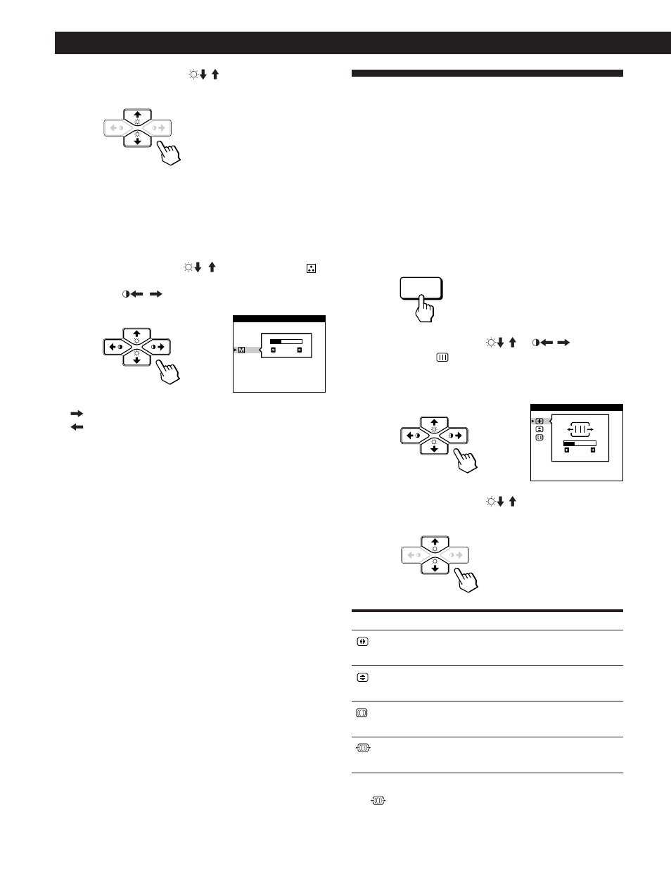 Utilisation de l’écran de menu ecran, Personnalisation de l’affichage | Sony CPD-200GS User Manual | Page 30 / 57
