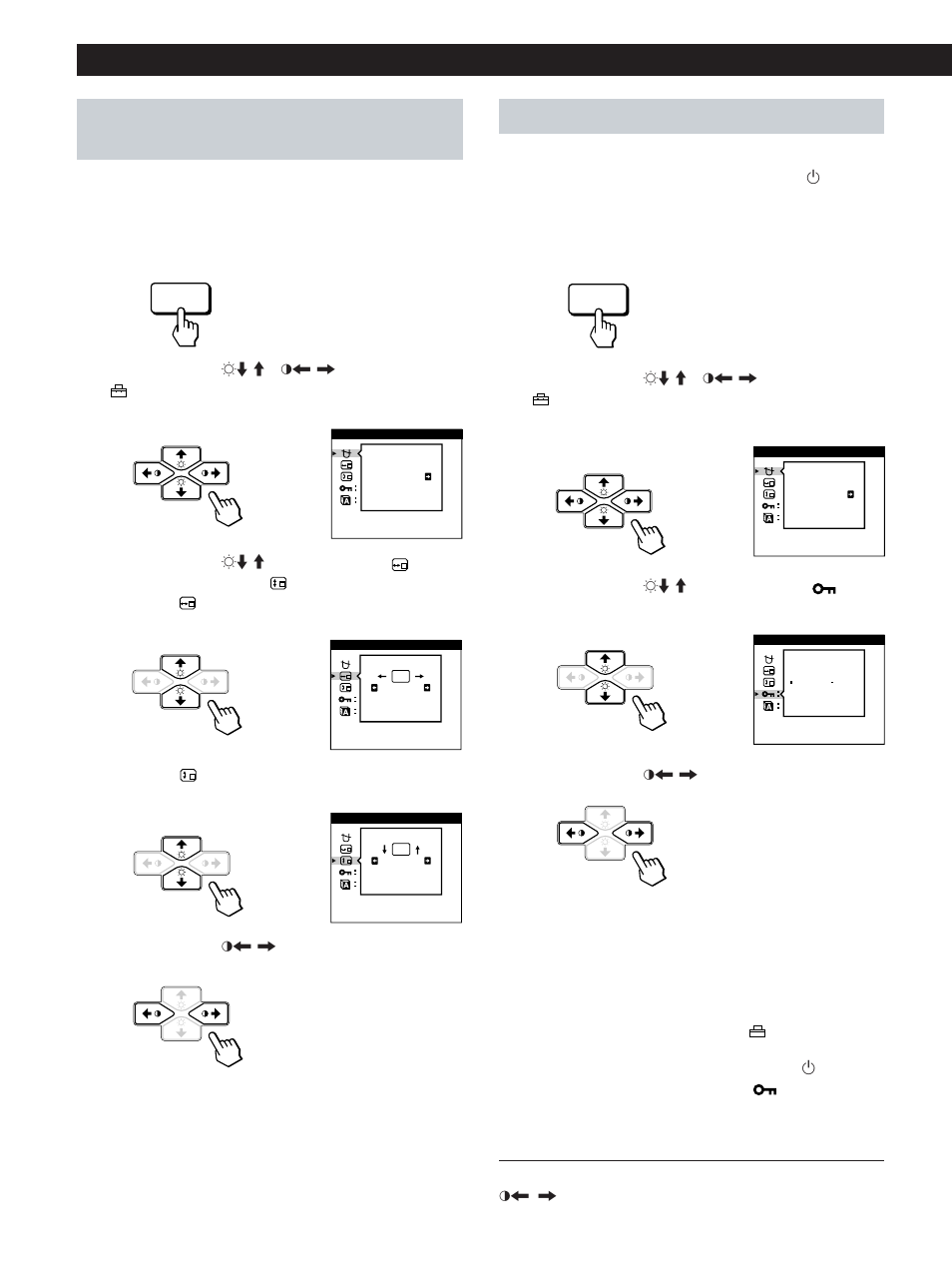 Bloqueo de los controles | Sony CPD-200GS User Manual | Page 50 / 57