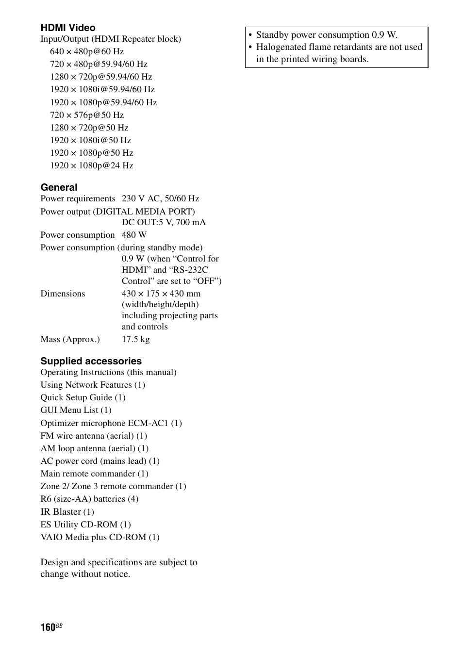 Sony 3-875-814-21(1) User Manual | Page 160 / 162