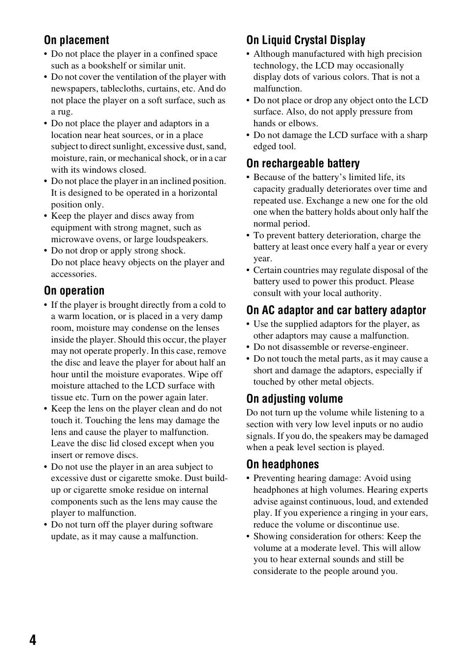 Sony BDP-SX910 User Manual | Page 4 / 28