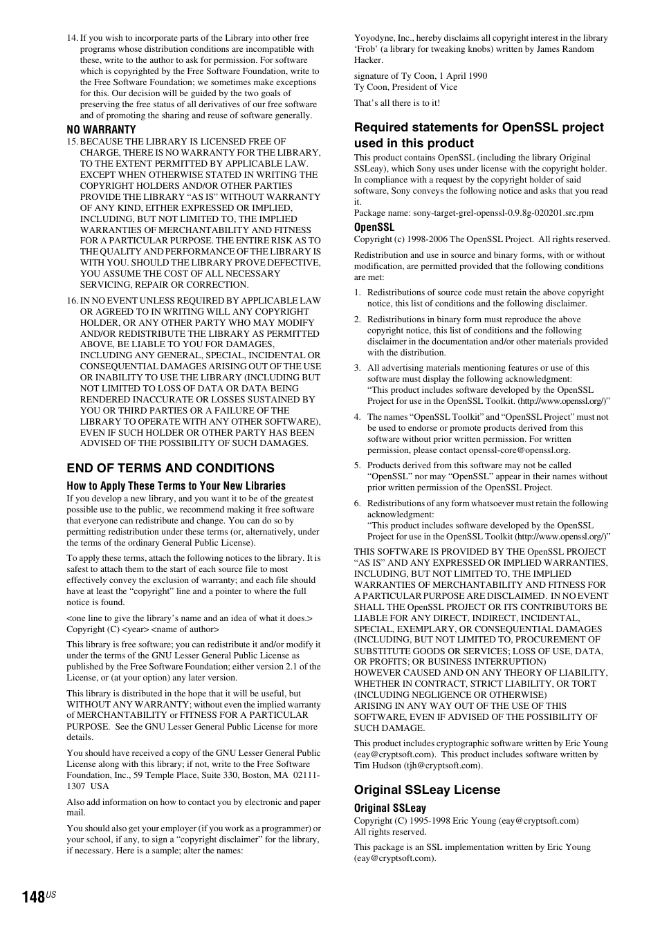 Sony BDV-IT1000ES User Manual | Page 148 / 155