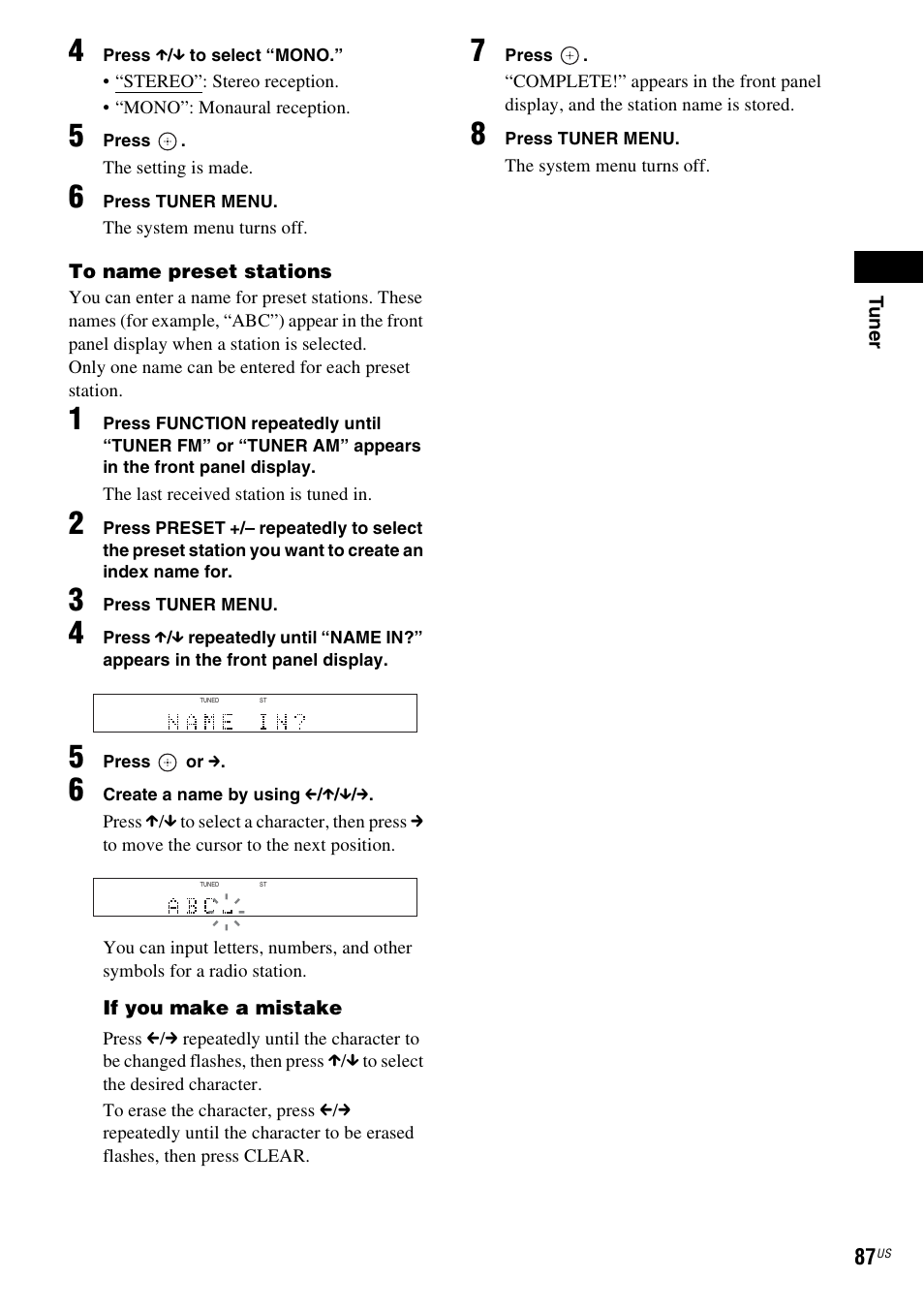 Sony BDV-IT1000ES User Manual | Page 87 / 155