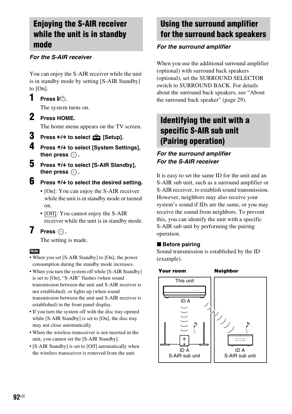Sony BDV-IT1000ES User Manual | Page 92 / 155