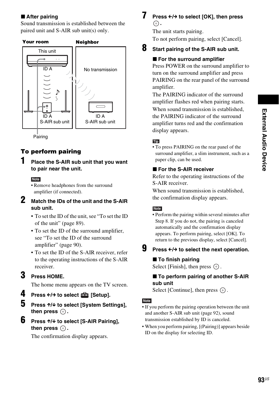 Sony BDV-IT1000ES User Manual | Page 93 / 155