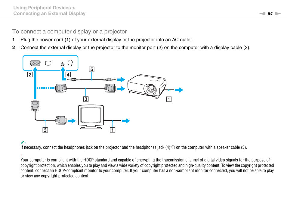 Sony VAIO VPCYB SERIES User Manual | Page 64 / 144