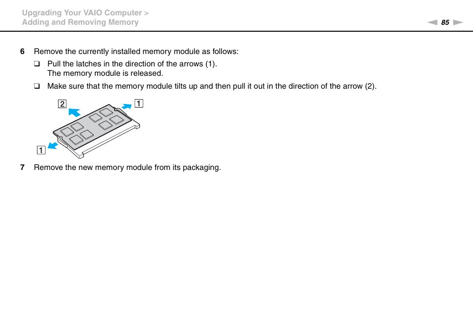 Sony VAIO VPCYB SERIES User Manual | Page 85 / 144