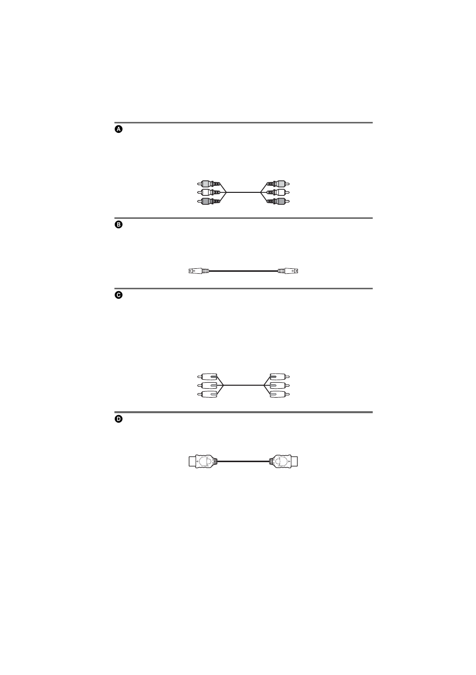 R (18, If you are connecting to a video input jack, If you are connecting to an s video input jack | If you are connecting to an hdmi/dvi input jack | Sony DVP-NS70H User Manual | Page 18 / 78