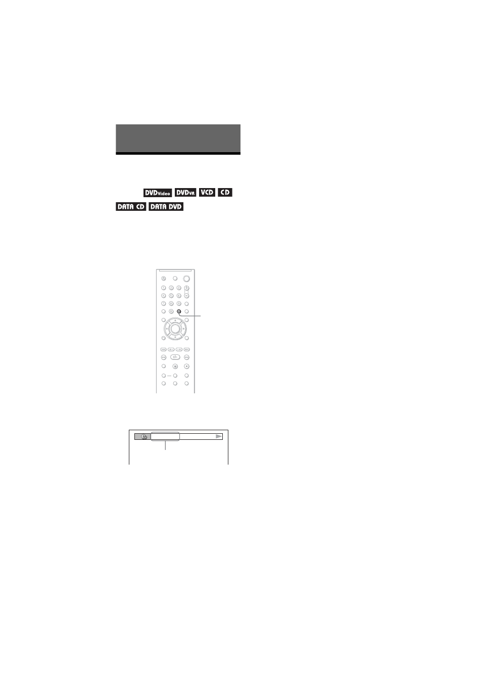 L0 - viewing information about the disc, L1 - checking the playing time and remaining time, Viewing information about the disc | Checking the playing time and remaining time, Me (38) | Sony DVP-NS70H User Manual | Page 38 / 78