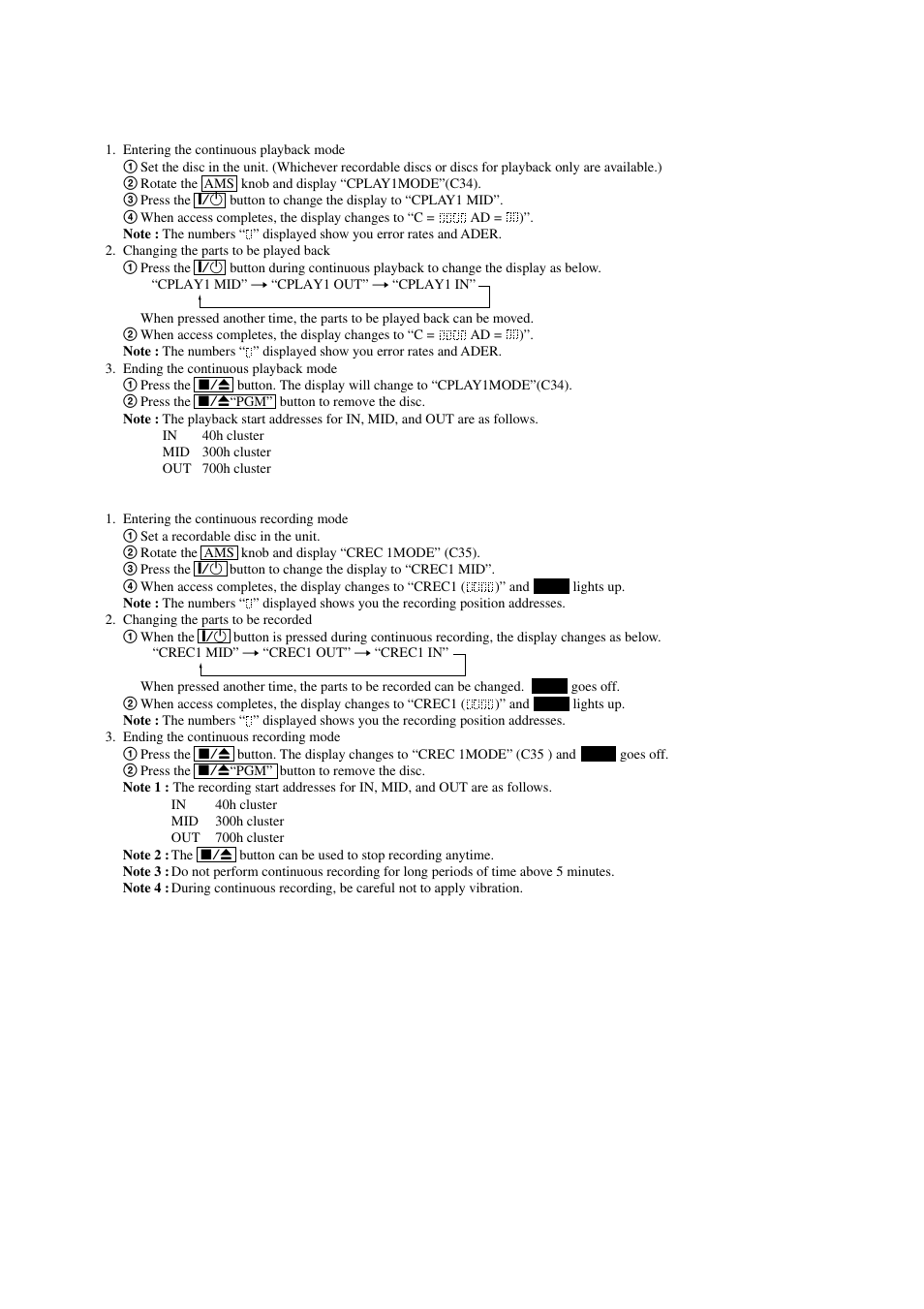 Sony MDS-PC3 User Manual | Page 21 / 62