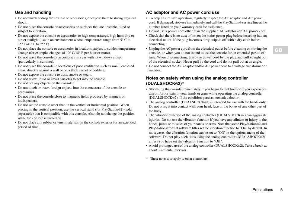 Sony SCPH-75006 User Manual | Page 5 / 104