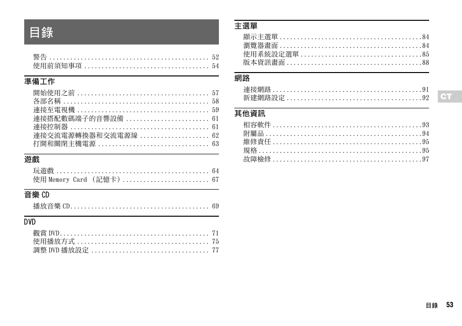 Sony SCPH-75006 User Manual | Page 53 / 104