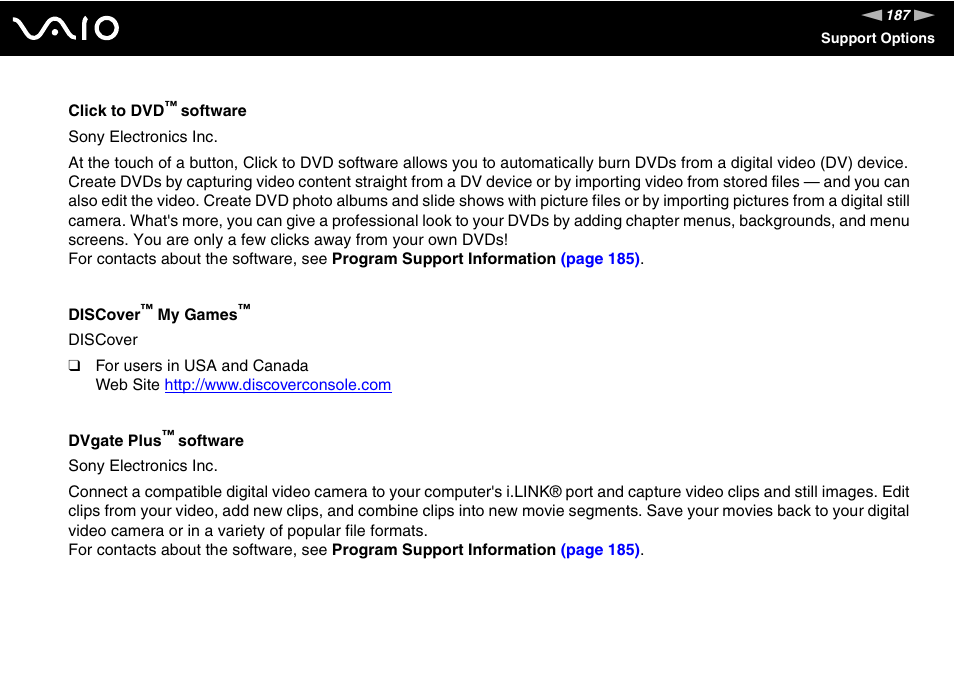 Sony VGN-TX700 User Manual | Page 187 / 195