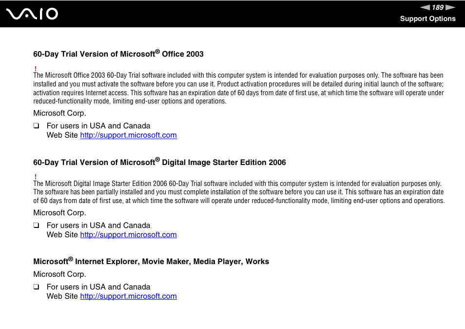 Sony VGN-TX700 User Manual | Page 189 / 195