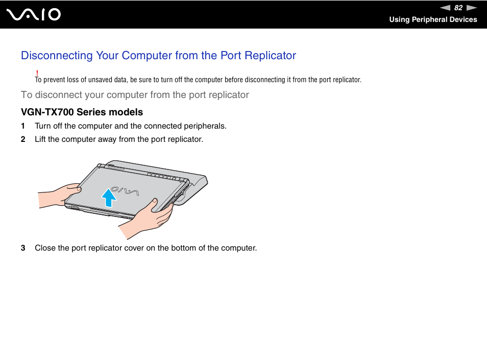 Sony VGN-TX700 User Manual | Page 82 / 195