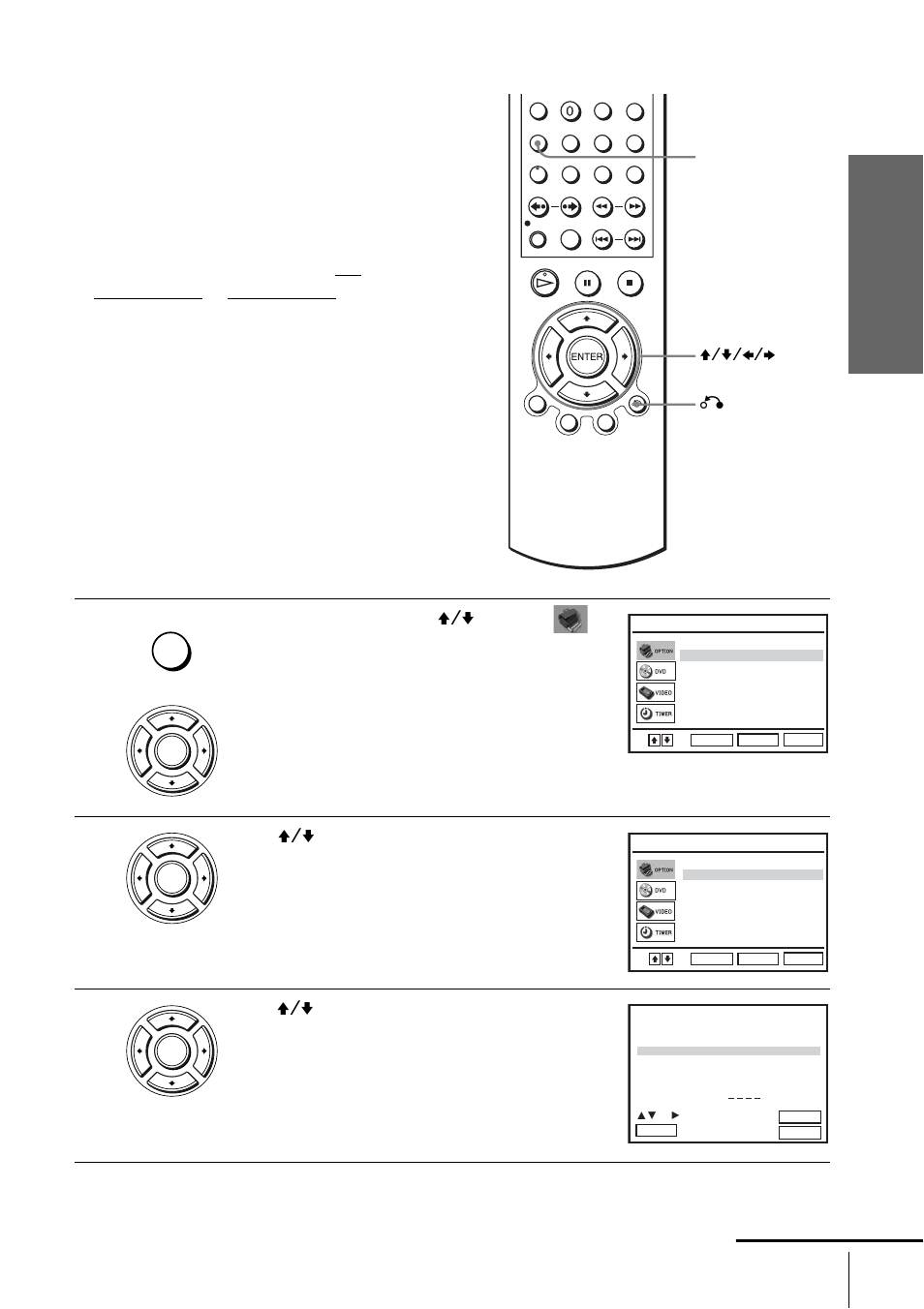 Changing the station names, Getti ng sta rted | Sony SLV-D930 User Manual | Page 25 / 120