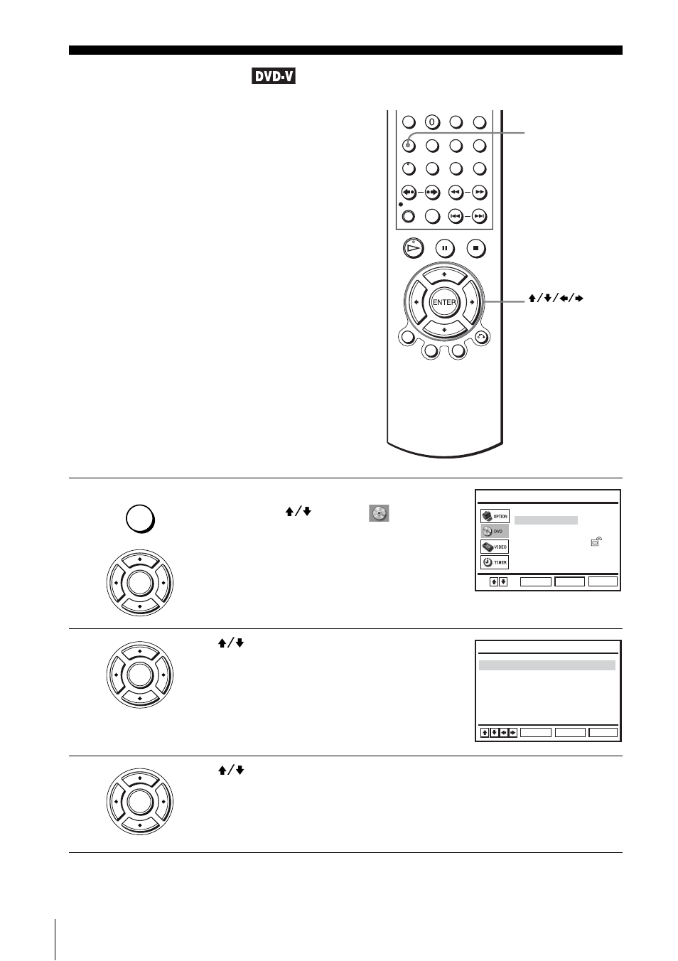 Screen setup, See “screen setup” on | Sony SLV-D930 User Manual | Page 58 / 120