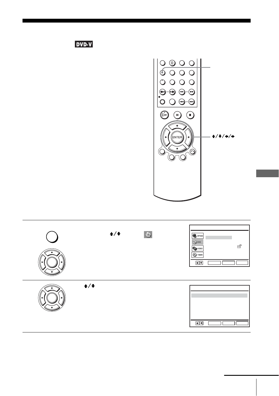 Setting the display or sound track language | Sony SLV-D930 User Manual | Page 61 / 120