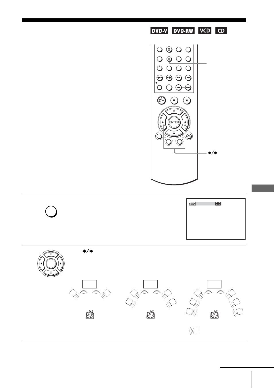 Virtual surround setting | Sony SLV-D930 User Manual | Page 77 / 120