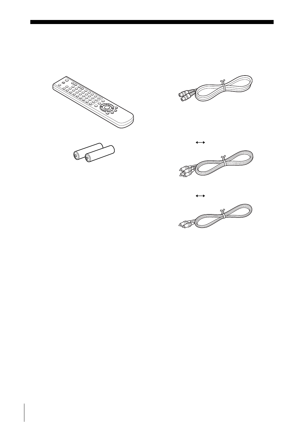 Getting started, Step1: unpacking, 8 step | Step 1 : unpacking | Sony SLV-D930 User Manual | Page 8 / 120