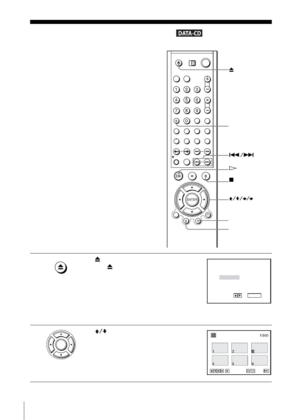 Playing jpeg image files, Play | Sony SLV-D930 User Manual | Page 84 / 120