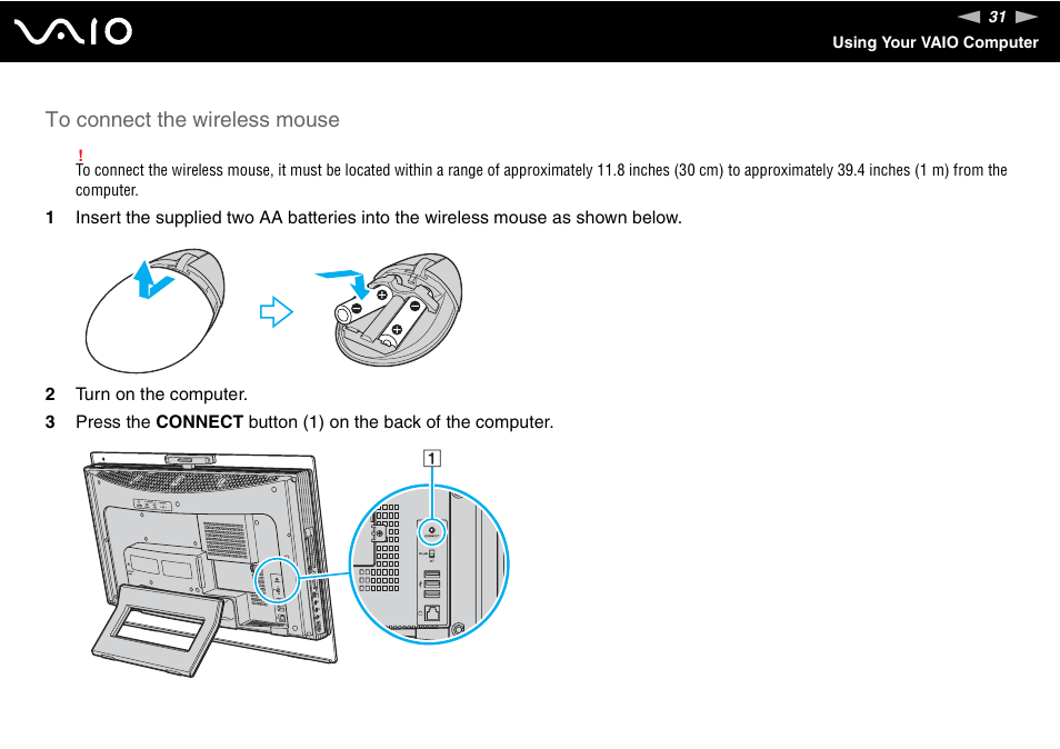 Sony VGC-LS30 User Manual | Page 31 / 171