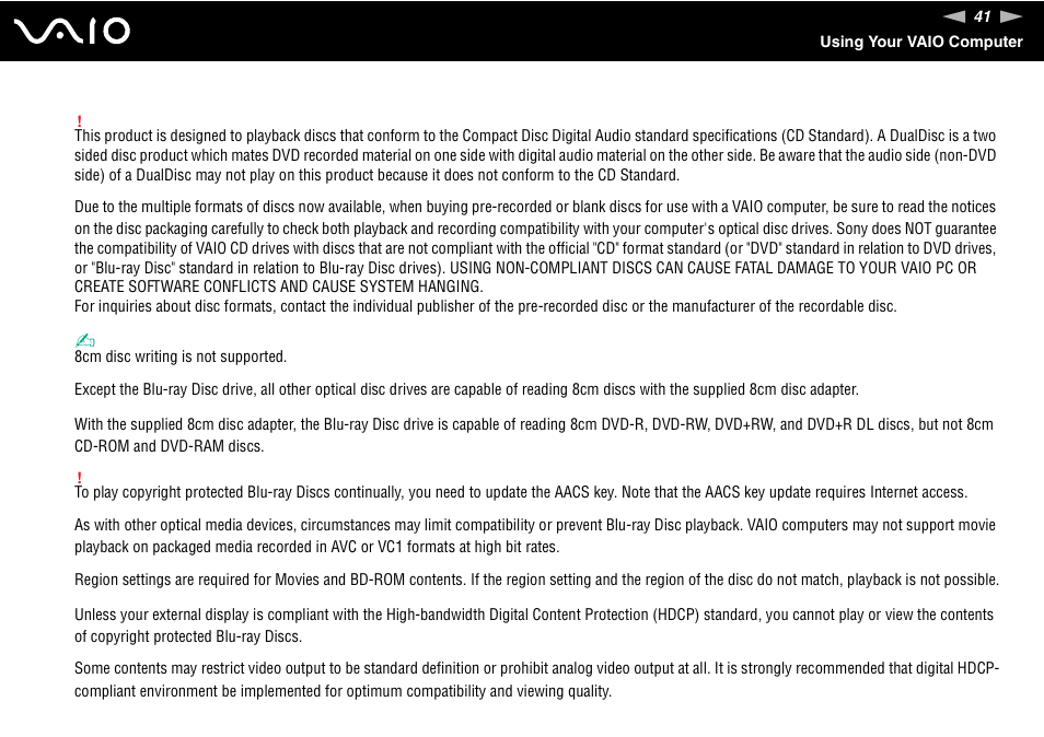 Sony VGC-LS30 User Manual | Page 41 / 171