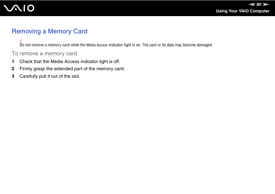 Sony VGC-LS30 User Manual | Page 80 / 171