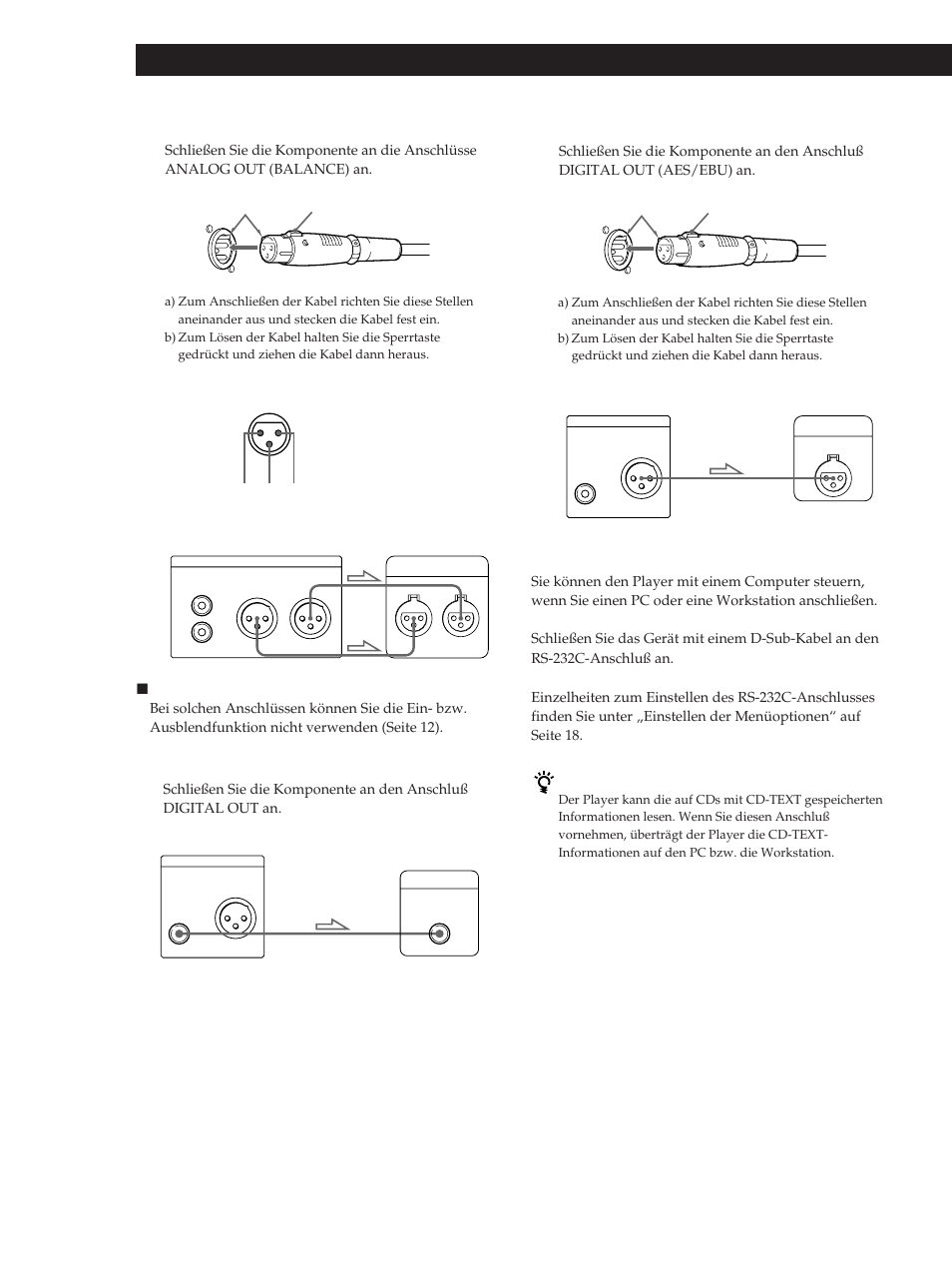 Vorbereitungen | Sony CDP-D500 User Manual | Page 50 / 68