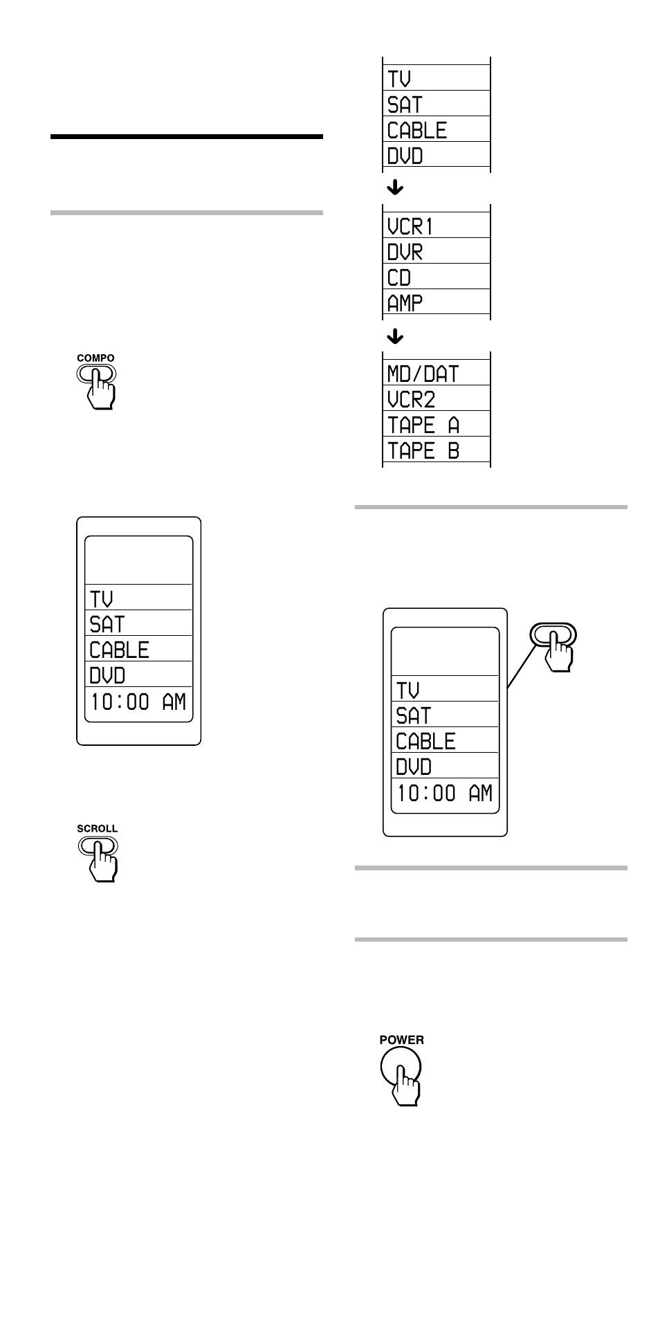 Checking if the code number works, Checking if the code number works 1 | Sony RM-VL1000 User Manual | Page 16 / 84