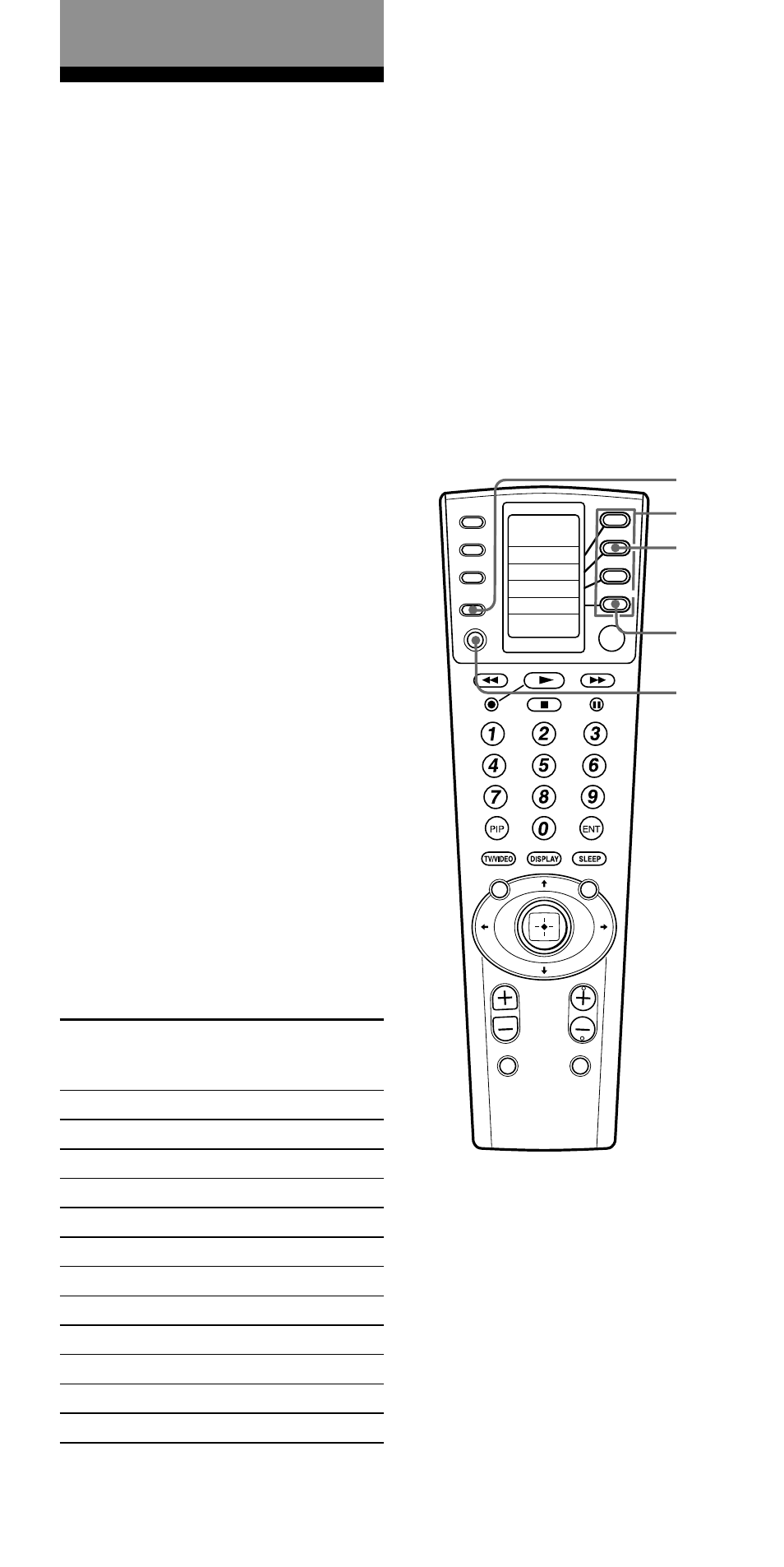 Advanced features, System | Sony RM-VL1000 User Manual | Page 30 / 84