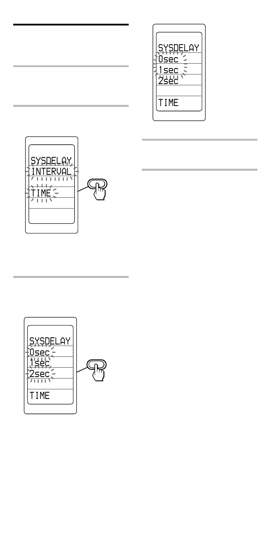 Changing the component macro executing time, Changing the component macro executing time 1 | Sony RM-VL1000 User Manual | Page 43 / 84
