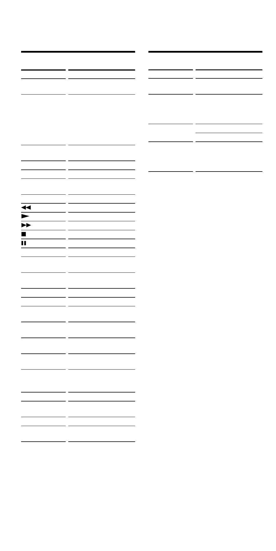 Cable (cable box), Cd cable (cable box) amp | Sony RM-VL1000 User Manual | Page 80 / 84