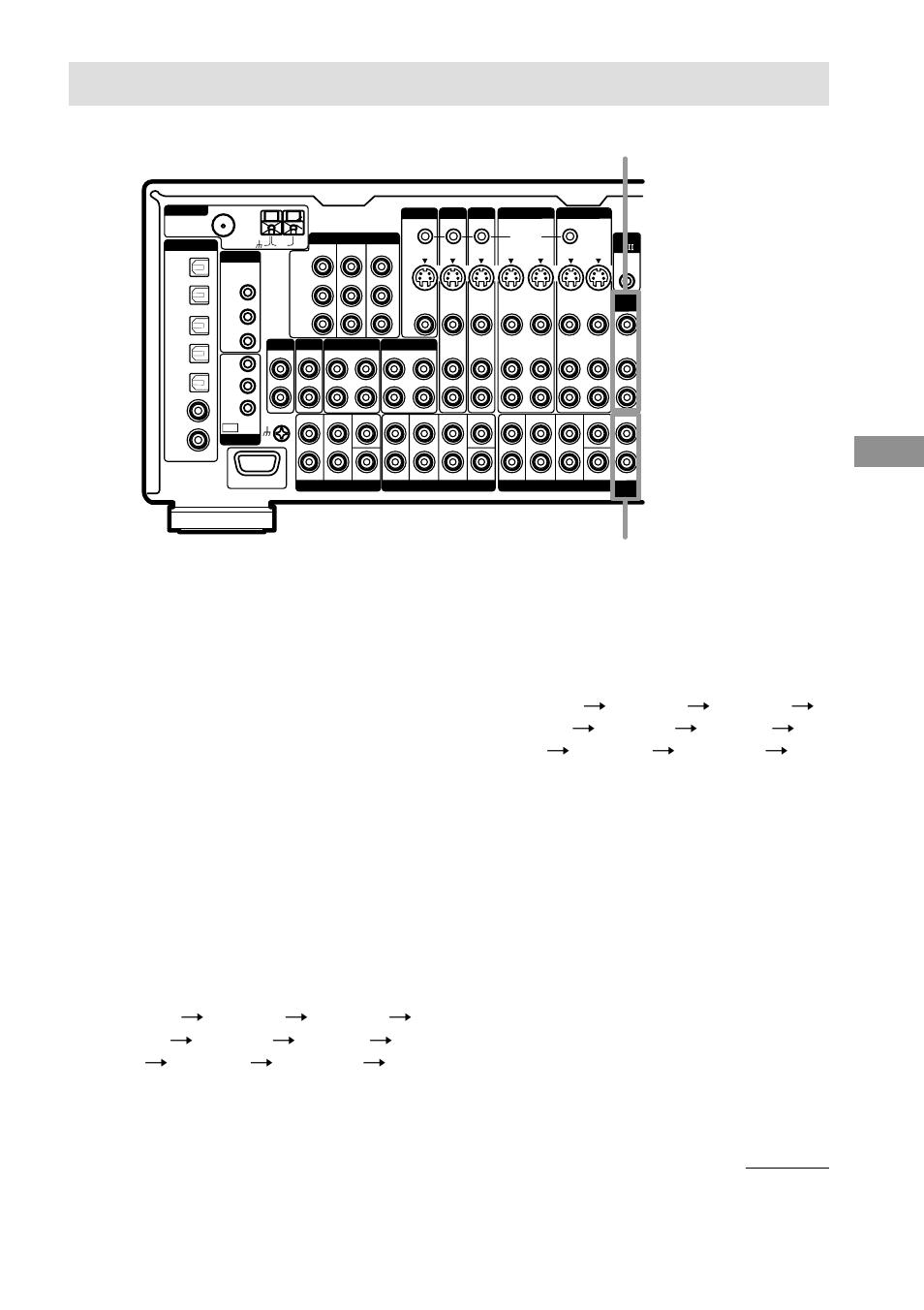 Listening to the sound in another room, Operations using the remote (str-da7es only), For 3rd room (str-da7es only) | 2nd room out 3rd room out (str-da7es only), Continued, The signals of the current function is output, Tips | Sony STR-DA4ES User Manual | Page 67 / 80