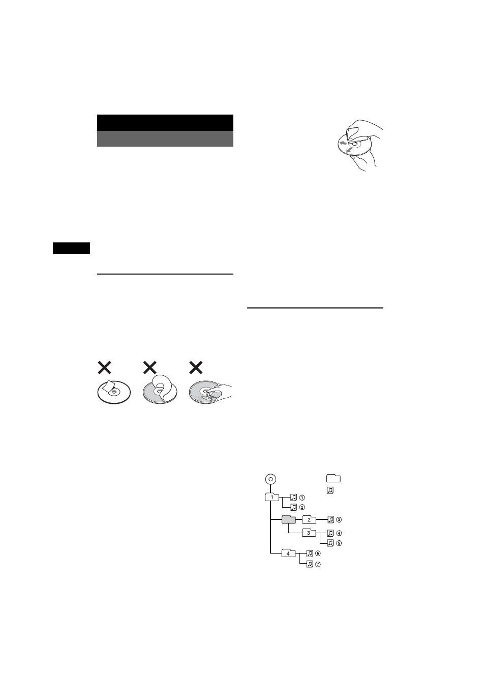 Additional information, Precautions, Notes on discs | About mp3 files, Notes on discs about mp3 files, Additional information precautions | Sony CDX-M7810 User Manual | Page 14 / 60