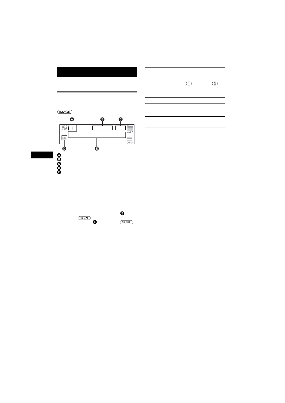 Rubriques d’affichage, Lecture répétée et lecture aléatoire, Ep 8 | Sony CDX-M7810 User Manual | Page 26 / 60