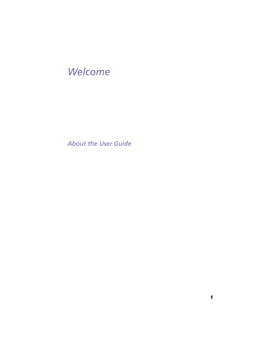 Welcome, About the user guide | Sony VAIO MicroTower User Manual | Page 9 / 100