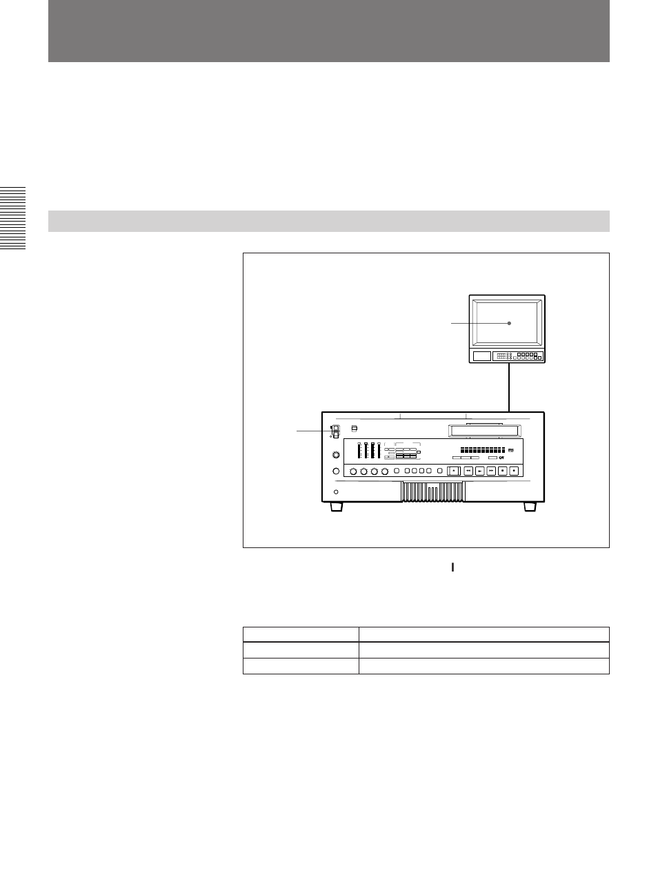 Playback, Settings for playback | Sony DSR-85 User Manual | Page 28 / 88