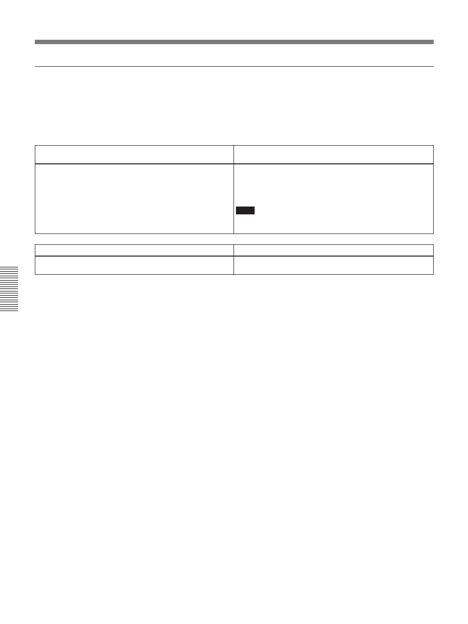 Menu contents, Auto mode (auto function) execution menu | Sony DSR-85 User Manual | Page 50 / 88