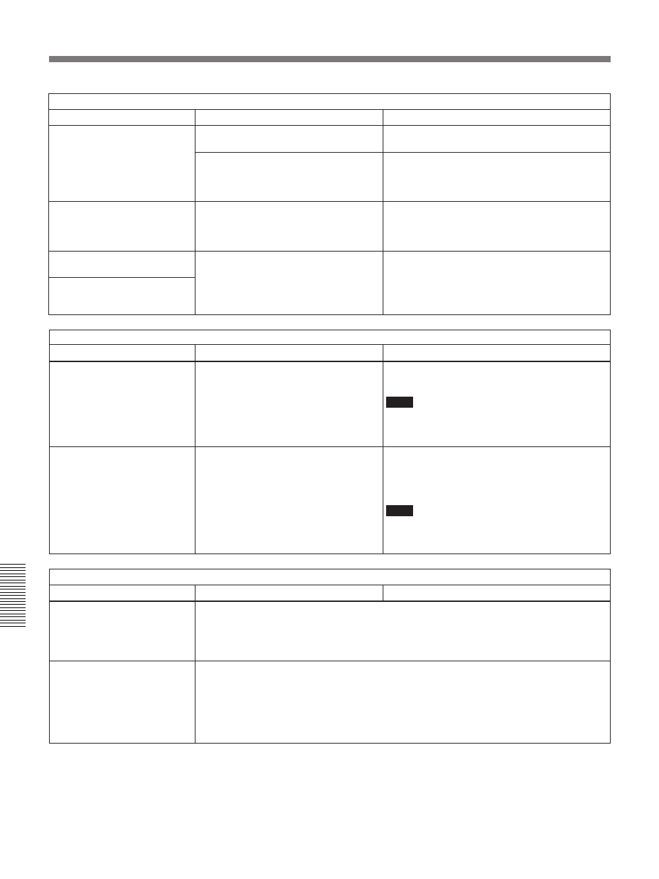 Troubleshooting | Sony DSR-85 User Manual | Page 72 / 88