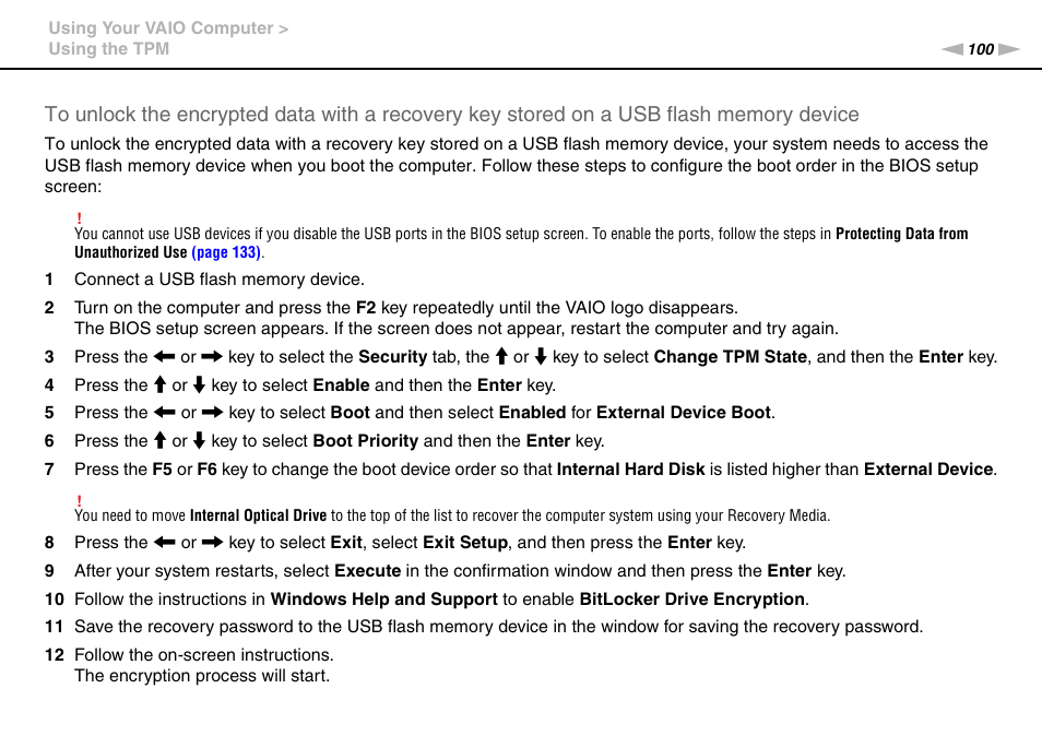 Sony VPCSA Series User Manual | Page 100 / 210