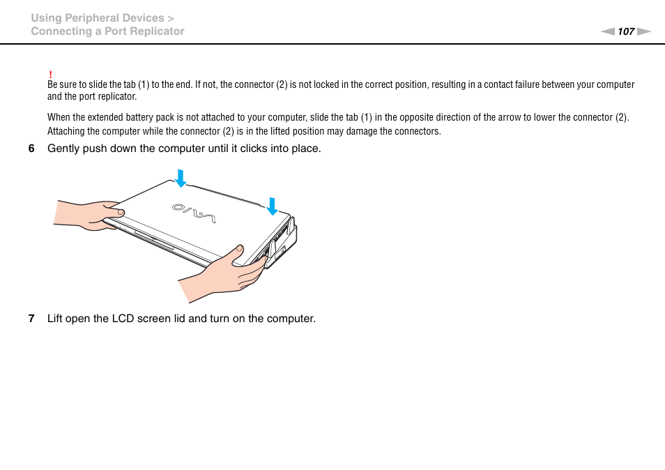 Sony VPCSA Series User Manual | Page 107 / 210