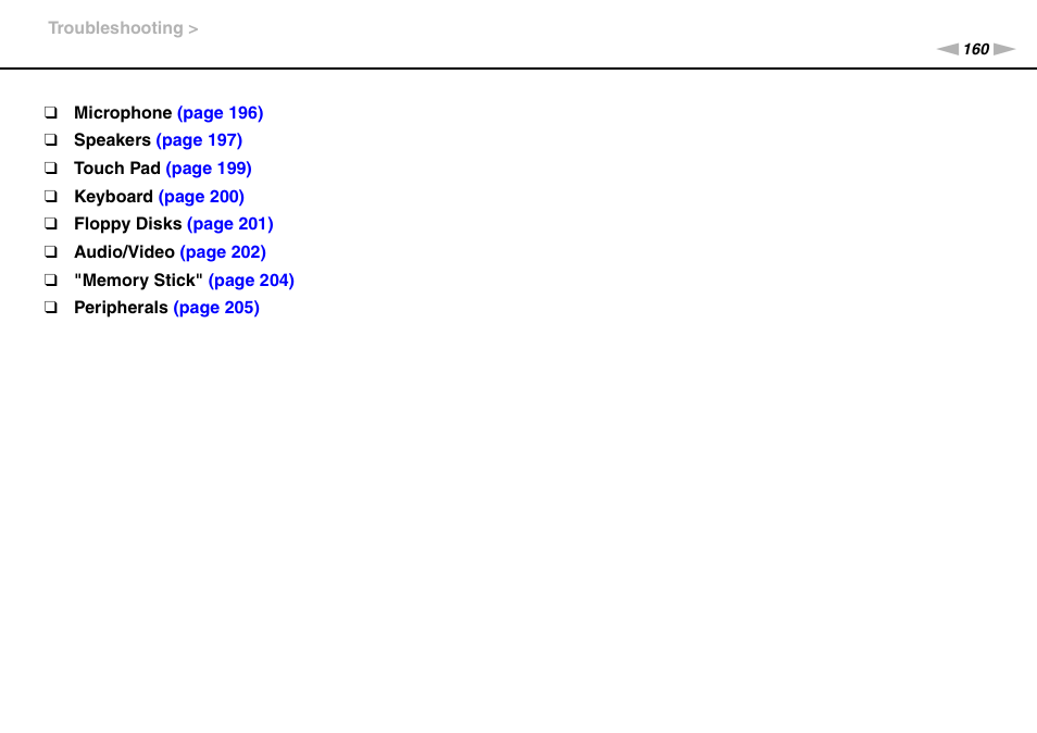 Sony VPCSA Series User Manual | Page 160 / 210