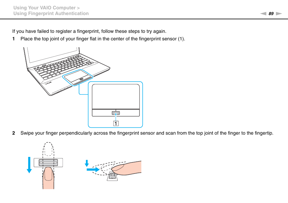 Sony VPCSA Series User Manual | Page 89 / 210