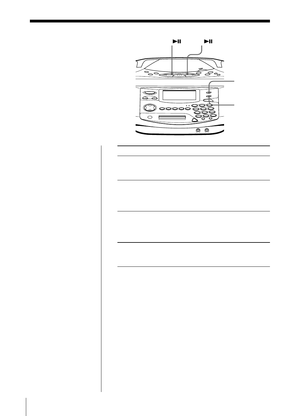 Playing tracks repeatedly (repeat play), Playing tracks repeatedly | Sony ZS-M35 User Manual | Page 18 / 76