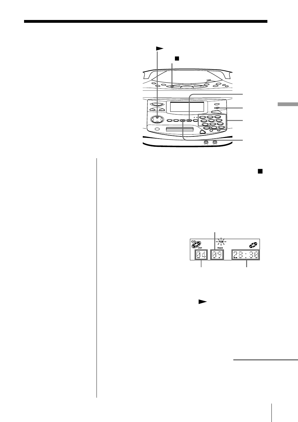 Recording the tracks you programed | Sony ZS-M35 User Manual | Page 27 / 76