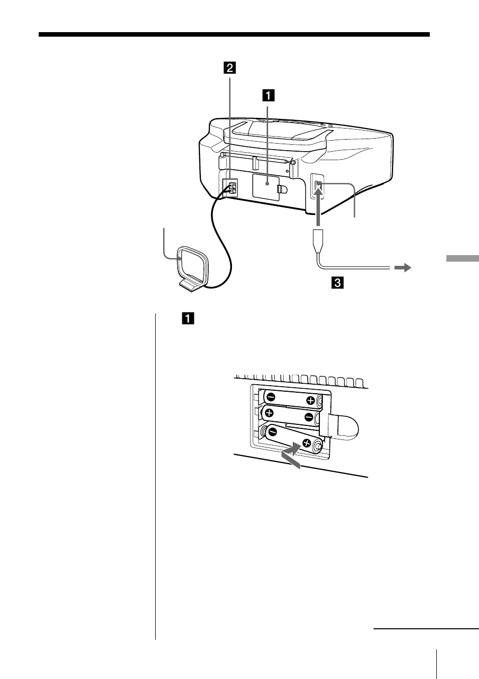 Setting up, Preparing the system | Sony ZS-M35 User Manual | Page 57 / 76