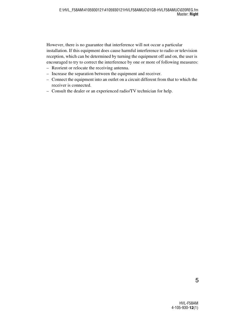 Sony 4-105-930-12(1) User Manual | Page 5 / 88