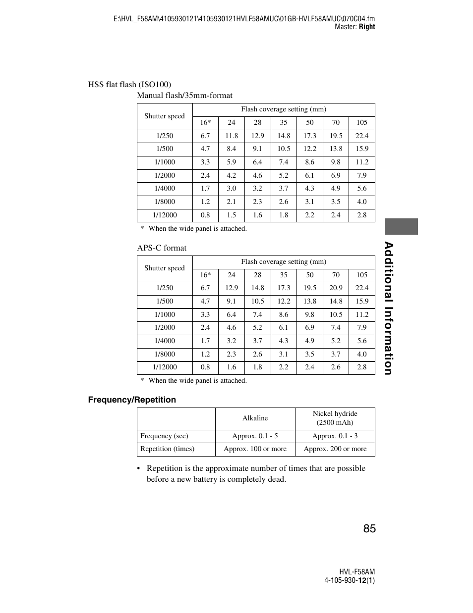 Sony 4-105-930-12(1) User Manual | Page 85 / 88