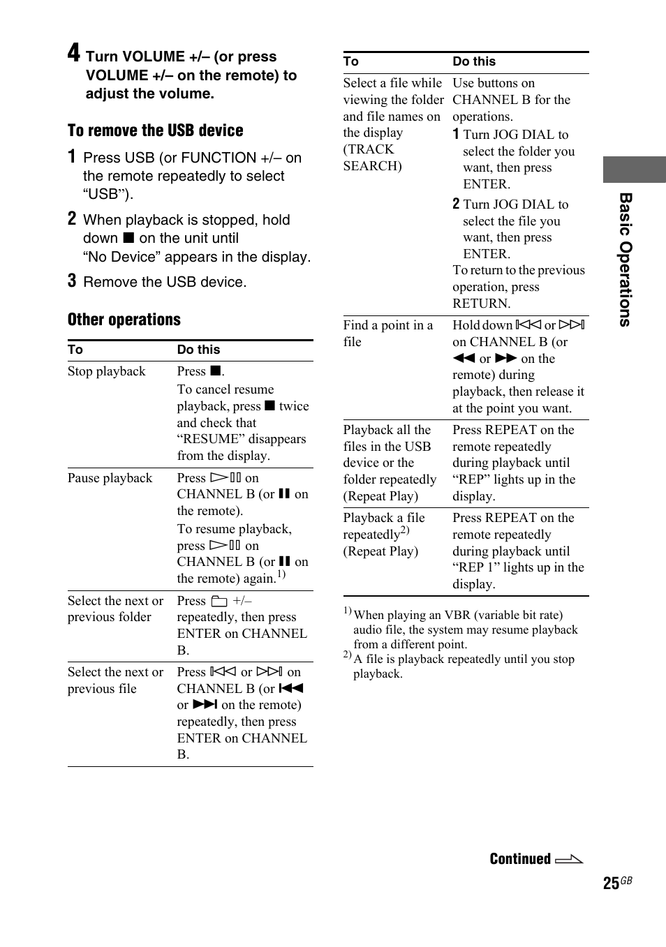 Sony 3-300-703-11(2) User Manual | Page 25 / 56